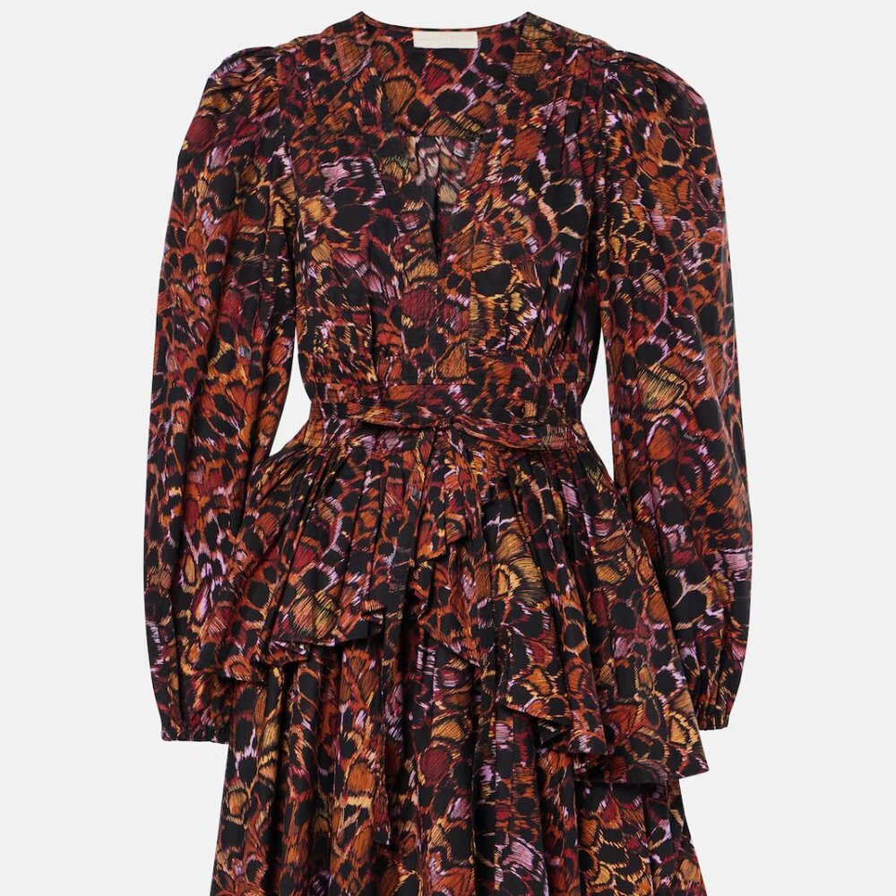 Ulla Johnson Lulu pleated cotton minidress - Size 4 - MAKE AN OFFER